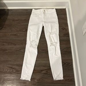 American eagle white jeans